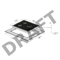 Газовая панель MAUNFELD EGHE.43.33CB/G