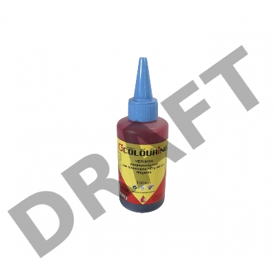 Чернила для принтеров HP/Lexmark универсальные Magenta 100 мл водн Colouring