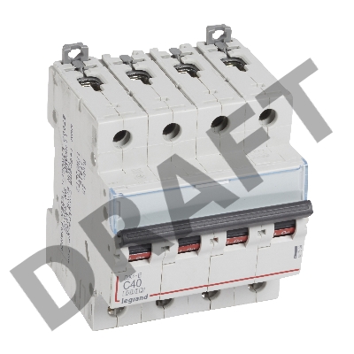 Автоматический выключатель DX3-E C40 4П 6000/6kA Автоматический выключатель DX3-E C40 4П 6000/6kA