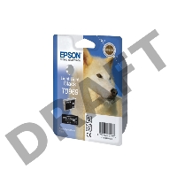 Картридж струйный Epson T0969 C13T09694010 светло-чёрный для Epson R2880 (11мл)