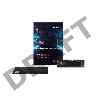 Твердотельный диск 1TB Samsung 990 PRO, M.2, PCI-E 4.0 x4, TLC 3D NAND [R/W - 7450/6900 MB/s] /EU