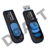 Флеш Диск 128GB ADATA UV128, USB 3.0, черный/синий