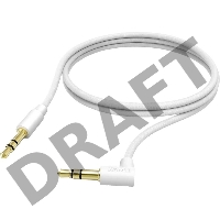 Кабель Hama 00173875 Jack 3.5 (m) Jack 3.5мм (m) 1м белый