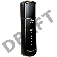 Флеш Диск Transcend 32Gb Jetflash 350 TS32GJF350 USB2.0 черный