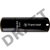 Флеш Диск Transcend 8Gb Jetflash 350 TS8GJF350 USB2.0 черный