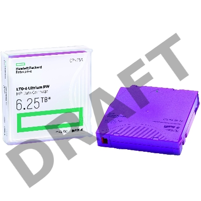 Картридж Hewlett-Packard LTO-6 Ultrium 6.25TB (C7976A)
