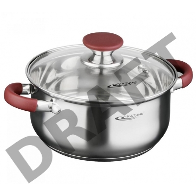 Кастрюля КАТУНЬ 1,5л Берта КТ15-D-16