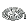 Кабельный органайзер Buro BHP CG252S Spiral Hose 25x2000mm Silver