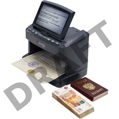 Детектор банкнот Cassida 2300 DA просмотровый мультивалюта