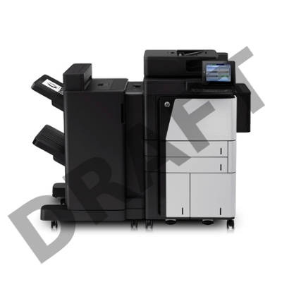 МФУ HP Color LaserJet Enterprise Flow M880z, цветной лазерный принтер/сканер/копир/факс A3+, 46 ppm, 1200dpi,1,5Gb,5trays100+4*500 ,Duplex,ADF200,Enc.HDD320Gb,PS,USB/GigEth/FIH/HI P,JetLink,LCD8i,KensLock,1y warr, замена CE664A CM6030, CE665A CM6030f, Q39