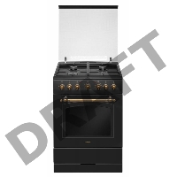 Плита Комбинированная Hansa FCMA68109 черный