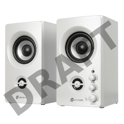 Колонки Oklick OK-164 2.0 белый 30Вт