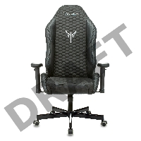 Кресло игровое Knight Neon черный соты эко.кожа с подголов. крестовина металл