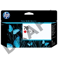 Картридж струйный HP №70 C9456A красный для HP DJ Z2100/Z3100 (130мл)