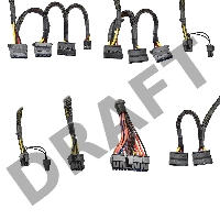 Блок питания 400W ExeGate 80 PLUS® 400PPH-LT-OEM (ATX, APFC, КПД 82% (80 PLUS), 12cm fan, 24pin, (4+4)pin, PCIe, 5xSATA, 3xIDE, black, RTL)