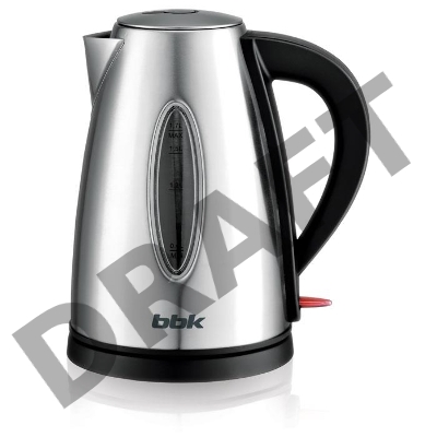 Чайник EK1762S черный/нержавеющая сталь /Corp