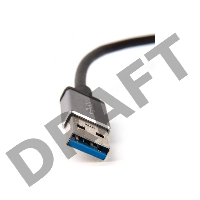 Кабель-переходник USB 3.0 (Am) --> LAN RJ-45 Ethernet 1000 Mbps, Aluminum Shell,Telecom <TU312M>