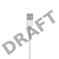 USB-кабель XIAOMI Mi 2-in-1 USB Cable Micro-USB to Type-C  (30cm)