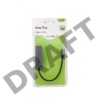 Кабель-переходник USB 3.0 (Am) --> LAN RJ-45 Ethernet 1000 Mbps, Aluminum Shell,Telecom <TU312M>