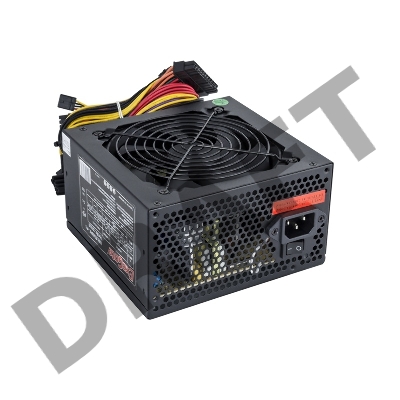 Блок питания 600W Exegate 600NPXE(+PFC), ATX, SC, black, 12cm, 24p+(4+4)p,6/8p PCI-E,4SATA, 3IDE, FDD + кабель 220V с защитой от выдергивания