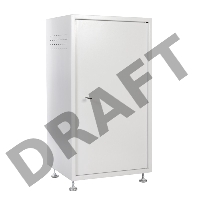 Шкаф телеком. напольный 18U антивандальный (600х530)  (ШТК-А-18.6.5) (1 коробка)