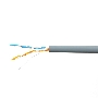 Кабель SkyNet Light UTP indoor 2x2x0,46, медный, FLUKE TEST, кат.5e, однож., 100 м, box, серый