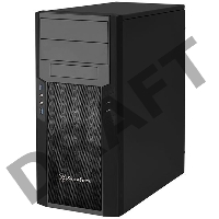Корпус SilverStone SST-PS13B чёрный (ATX, 2xUSB 3.0, HD Audio)