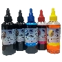 Чернила NV PRINT для аппаратов Canon, комплект 5 цветов (пигментные Bk + водные Bk,C,M,Y) по 100 мл
