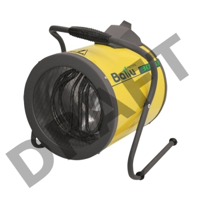 Тепловая пушка электрическая Ballu BHP-P-3 3000Вт желтый