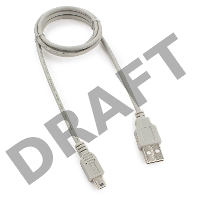Кабель Gembird CC-USB2-AM5P-3 USB 2.0 кабель для соед. 0.9м  А-miniB (5 pin) , пакет 