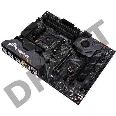 Материнская плата Asus TUF GAMING X570-PLUS (WI-FI) Soc-AM4 AMD X570 4xDDR4 ATX AC`97 8ch(7.1) GbLAN RAID+HDMI+DP