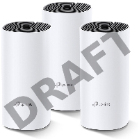 Бесшовный Mesh роутер TP-Link Deco M4 (DECO M4(3-PACK)) AC1200 10/100/1000BASE-TX (упак.:3шт)