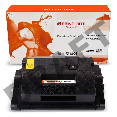 Картридж лазерный Print-Rite TFHA1KBPU1J PR-CC364X CC364X черный (24000стр.) для HP LJ P4015/P4515