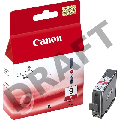 Картридж струйный PGI-9R (1040B001), для Canon Pixma 9500(Mark II), Красный, 150стр.