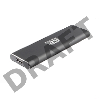 USB 3.1 Type-C  Внешний корпус M.2 NVME (M-key)  AgeStar 31UBNV1C (GRAY), алюминий, черный