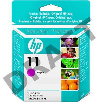 Картридж струйный HP 11 C4837A пурпурный для HP DJ 2000C/CN/2500C/2200/2250/500/800