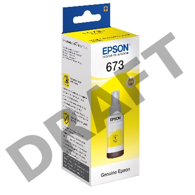 Чернила для EPSON C13T67344A L800 (yellow) 70 мл