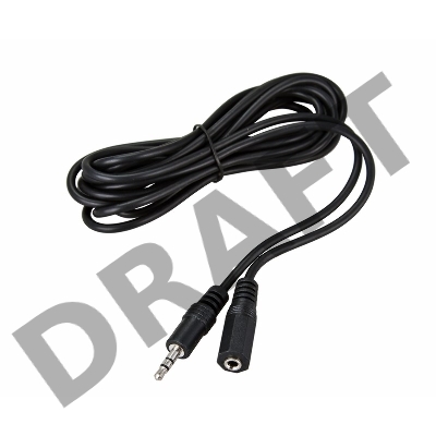 Кабель Rexant (17-4003) Шнур  3.5мм  гнездо стерео - 3.5мм  штекер стерео  1.5М