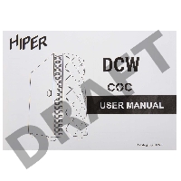 Корпус Hiper DCW белый без БП ATX 1x120mm 1x140mm 1xUSB2.0 1xUSB3.0 audio bott PSU