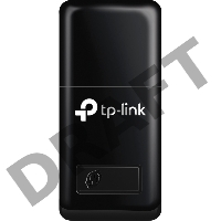 Сетевой адаптер TP-Link SOHO TL-WN823N Беспроводной USB мини адаптер 300Мбит/с стандарта N c кнопкой QSS(Realtec)
