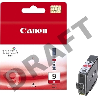 Картридж струйный PGI-9R (1040B001), для Canon Pixma 9500(Mark II), Красный, 150стр.