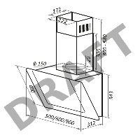 Вытяжка MAUNFELD WIND PUSH 60 БЕЛЫЙ