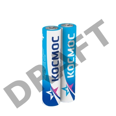 Элемент питания солевой S R03S (уп.2шт) Космос KOCR03