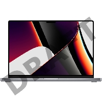Ноутбук 16-inch MacBook Pro: Apple M1 Pro chip with 10-core CPU and 16-core GPU/16GB/1TB SSD - Space Gray/EN Английская клавиатура