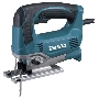 Лобзик Makita JV0600K Лобзик,в\рук, {650Вт,500-3100об\м,ход-23мм,рез-90мм,2.4кг,чем,3маятн+1}