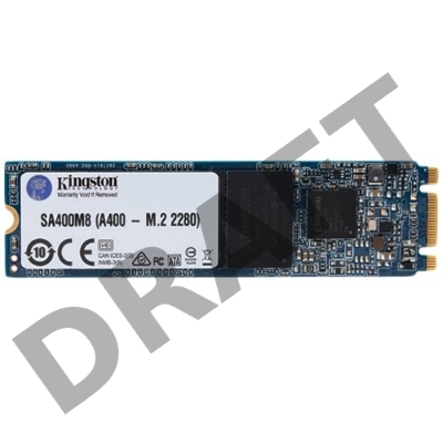 Накопитель SSD Kingston 120G SSDNow A400 M.2 2280 SATA 6Gb/s TLC R/W 500/320 TBW 40TB