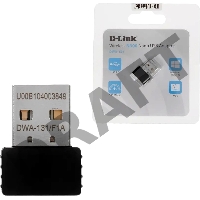 Адаптер Wi-Fi  D-Link DWA-131/F1A, Wireless N300 USB Adapter.802.11b/g/n compatible 2.4GHz Up to 300Mbps data transfer rate, two integrated antennas, WLAN security: 64/128-bit WEP data encryption, Wi-Fi Protected A