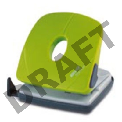 Дырокол Kw-Trio Vortex Medium 96P0 макс.:25лист. металл/пластик с линейкой разные варианты цветов