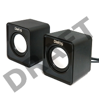 Колонки Dialog Colibri AC-02UP BLACK {акустические колонки 2.0, 5W RMS, питание от USB}