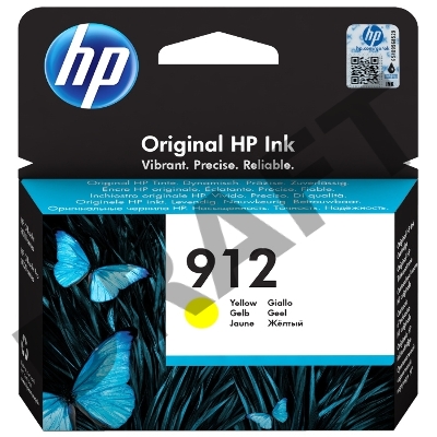 Картридж струйный HP 912 3YL79AE желтый (315стр.) для HP DJ IA OfficeJet 801x/802x